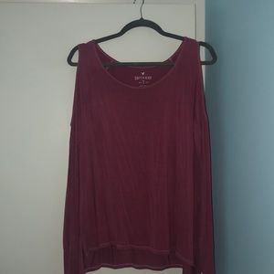 Comfy and cute open shoulder top